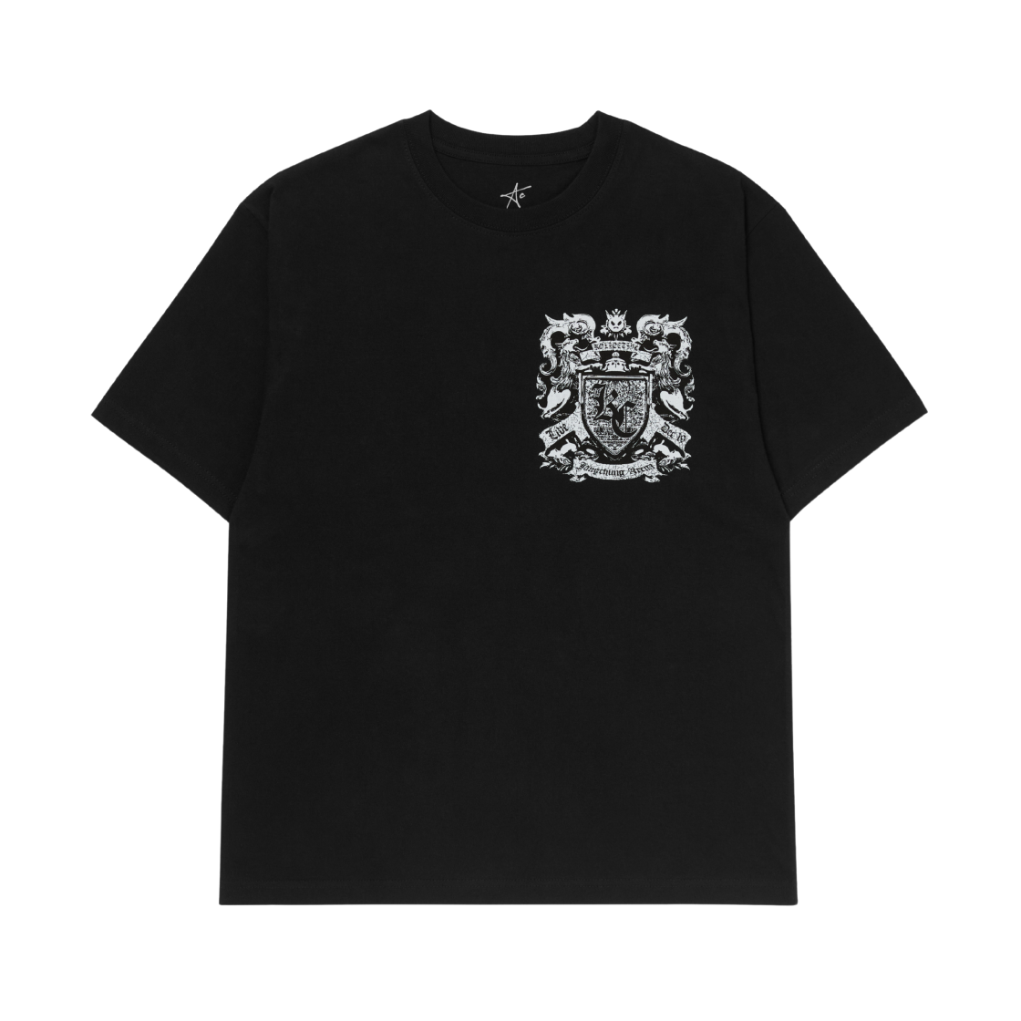 콜렉티브 로고 반소매 블랙(KOLLECTIVE LOGO T-SHIRT BLACK)