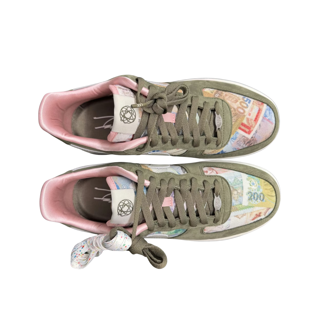 나이키 x 퓨추라 래버러토리 에어포스 1 플로우 LXX 미디움 올리브 세일(Nike x Futura Laboratories Air Force 1 Flow LXX Medium Olive Sail) - 2