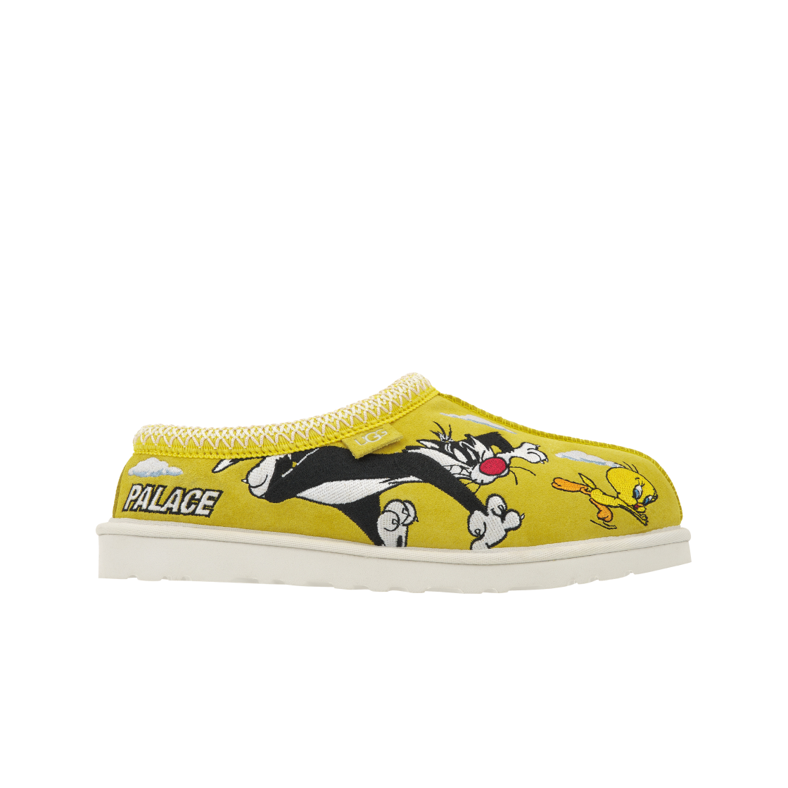 어그 x 팔라스 x 루니 툰 타스만 슬리퍼 옐로우(UGG x Palace x Looney Tunes Tasman Slipper Yellow)