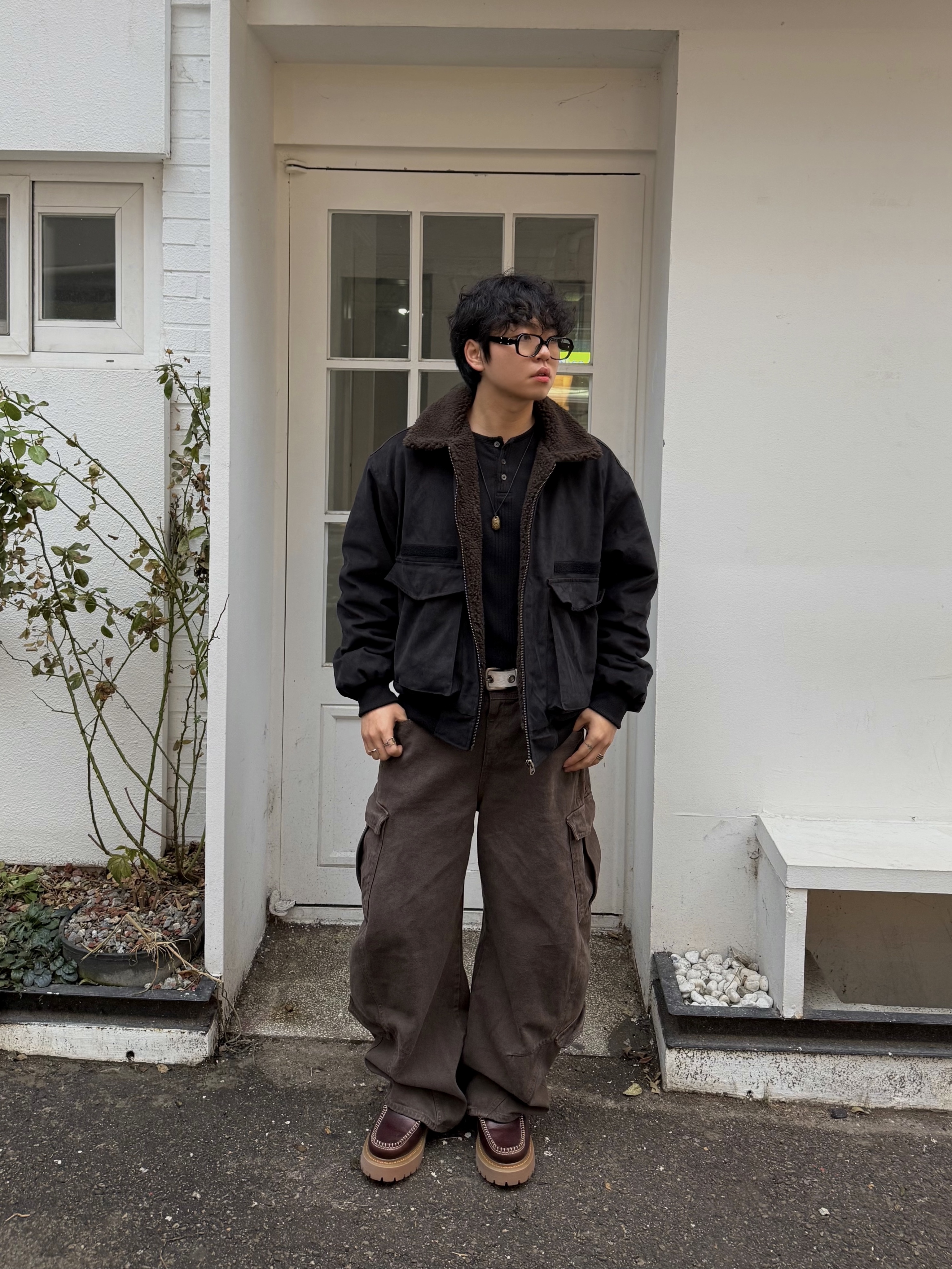 Timberland Classic 3-Eye Boat Shoes Brown - Wide, Gentle Monster x Maison Margiela MM114 Black Clear 착용 스타일 - 3