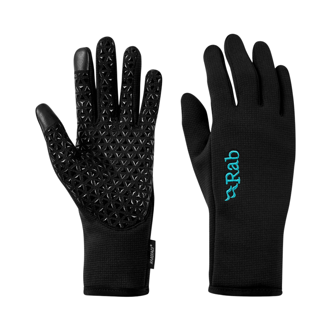 (W) 랩 팬텀 콘택 그립 글러브 블랙((W) Rab Phantom Contact Grip Gloves Black) - 1