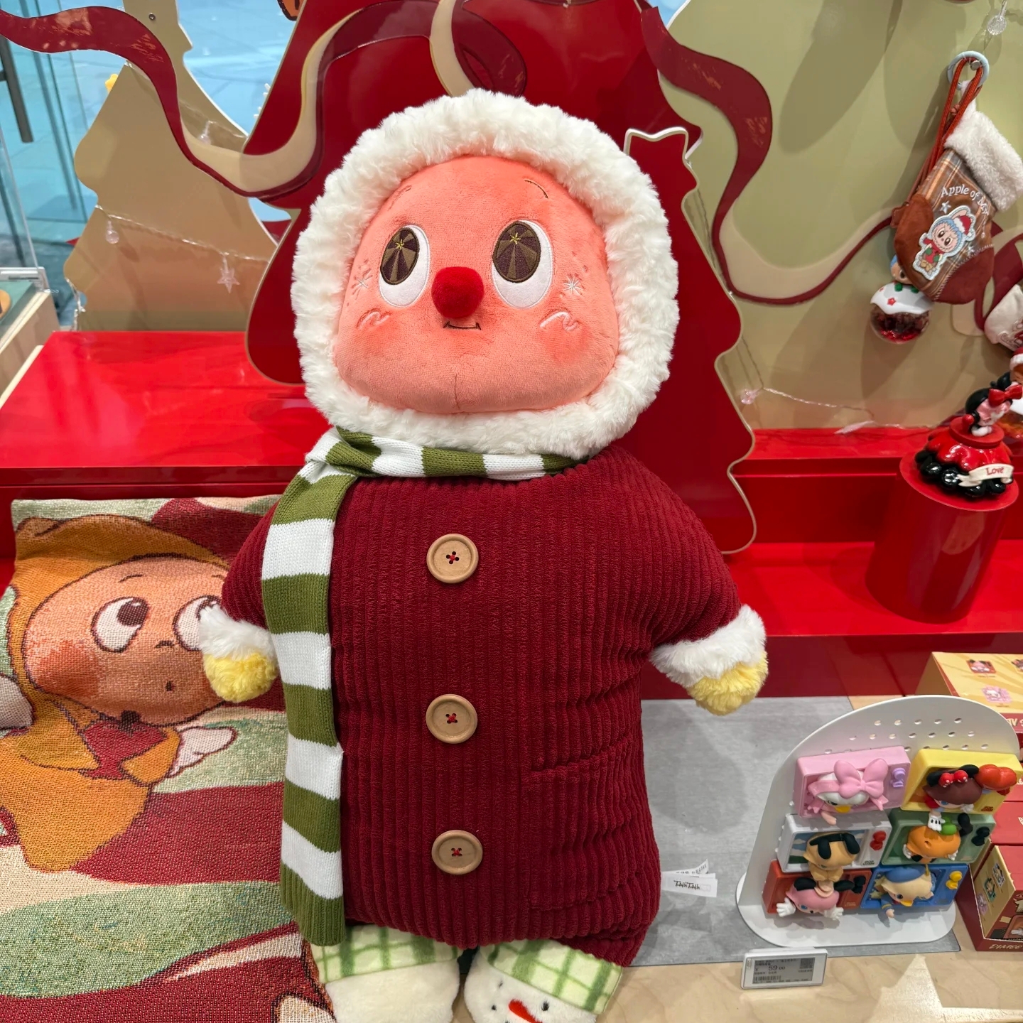 Pop Mart Apple Of My Eye Series Twinkle Twinkle Plush Doll Pillow 착용 스타일 - 3