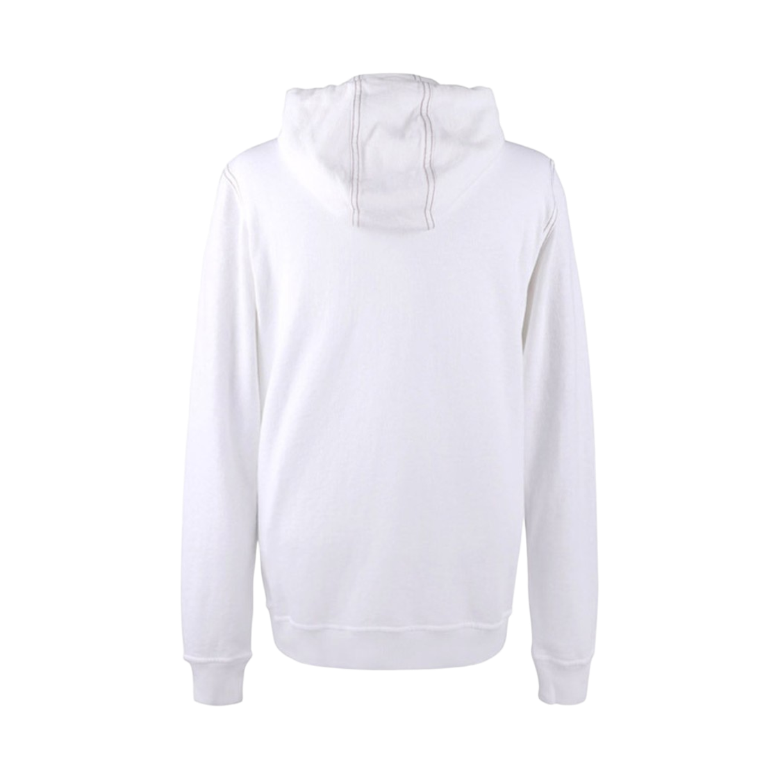 스톤 아일랜드 61159 로고 패치 후드 스웨트셔츠 화이트 - 21SS(Stone Island 61159 Logo Patch Hooded Sweatshirt White - 21SS) - 2