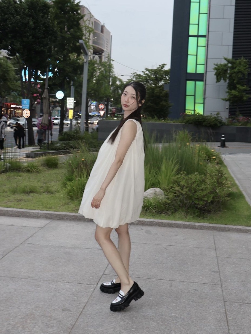 PENNY PLATE Women Loafer Kiss High 착용 스타일