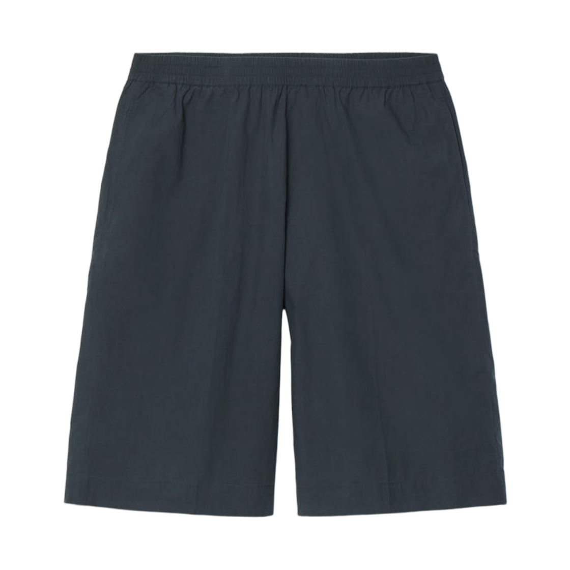 1231314001 COS Elasticated Cotton Shorts Navy