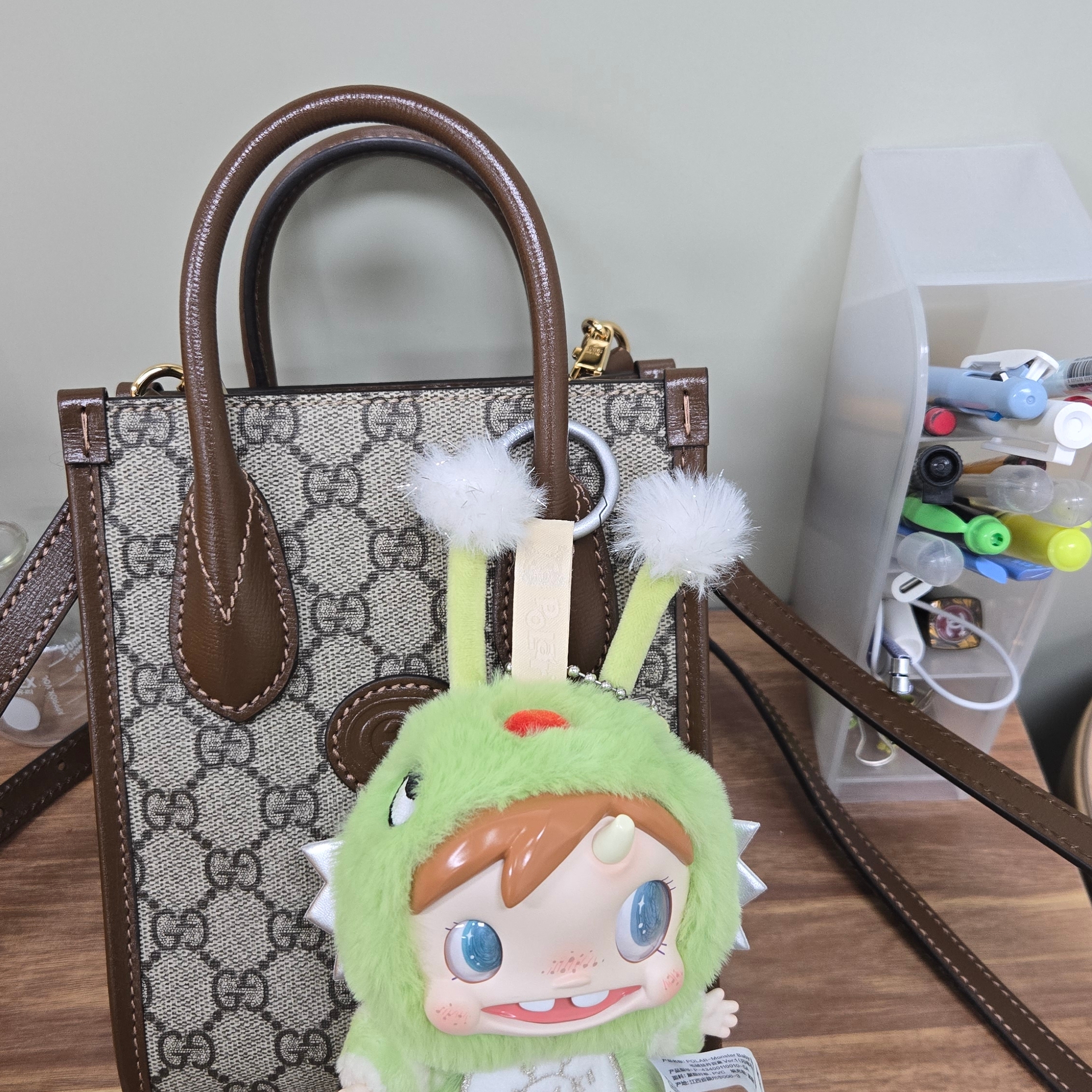 Pop Mart Polar-Monster Baby Collection Series Plush Pendant Ver.1 Sealed Case (1 Blind Box) 착용 스타일 - 3