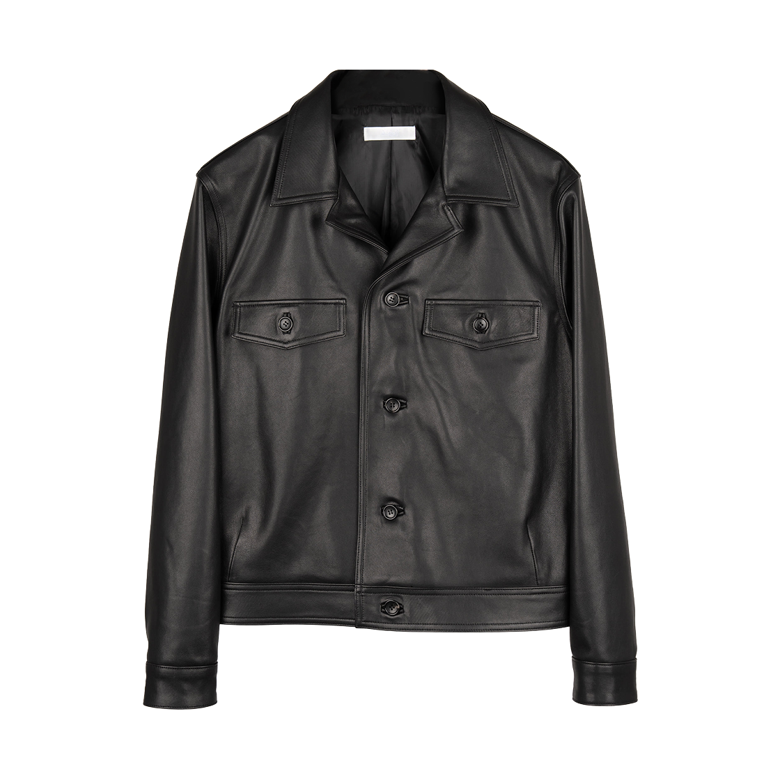 아이엘 캅 레더 자켓 블랙(Aieul Cop Leather Jacket Black) - 1