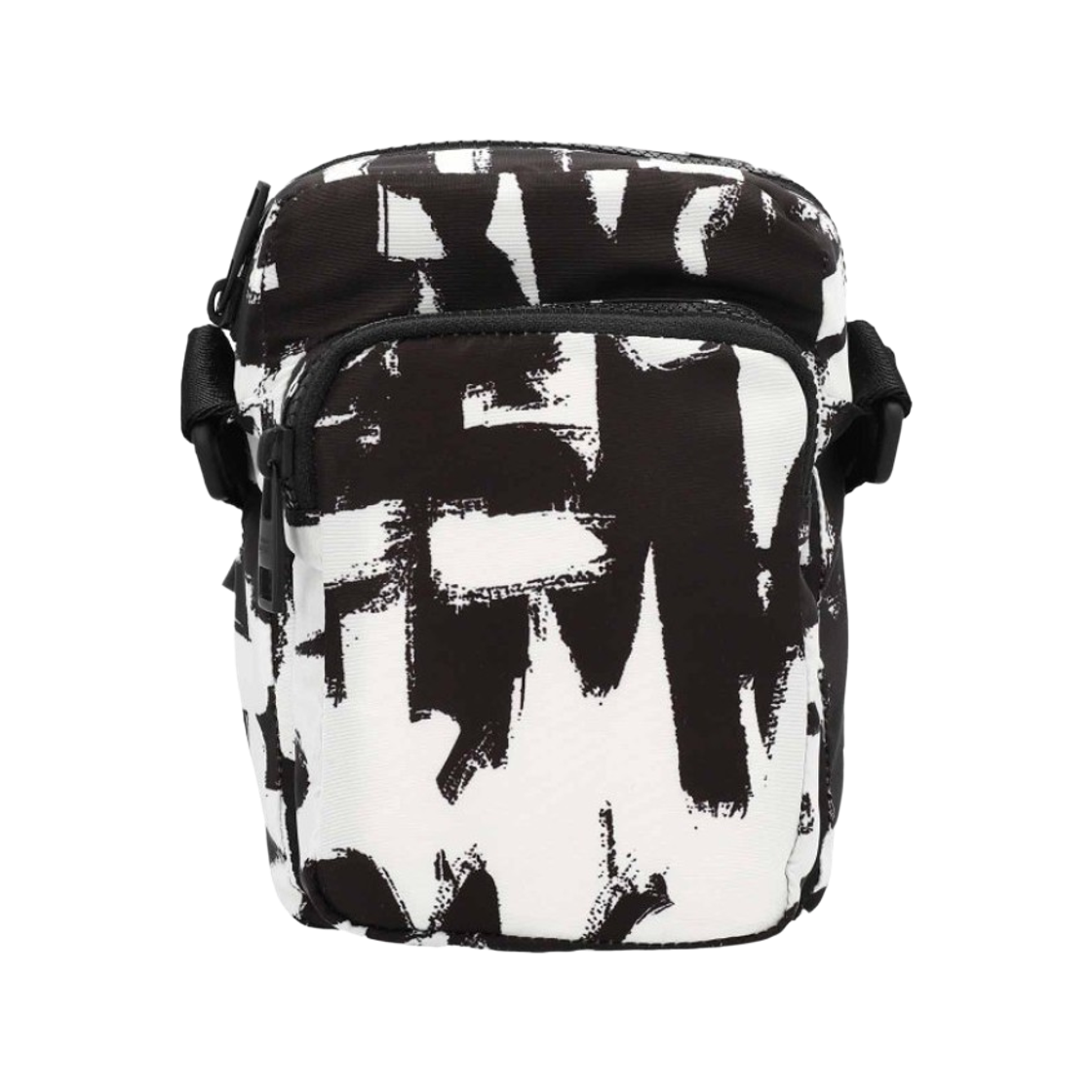 알렉산더 맥퀸 어반 메신저 크로스바디백 블랙 오프 화이트(Alexander McQueen Urban Messenger Crossbody Bag Black Off White)