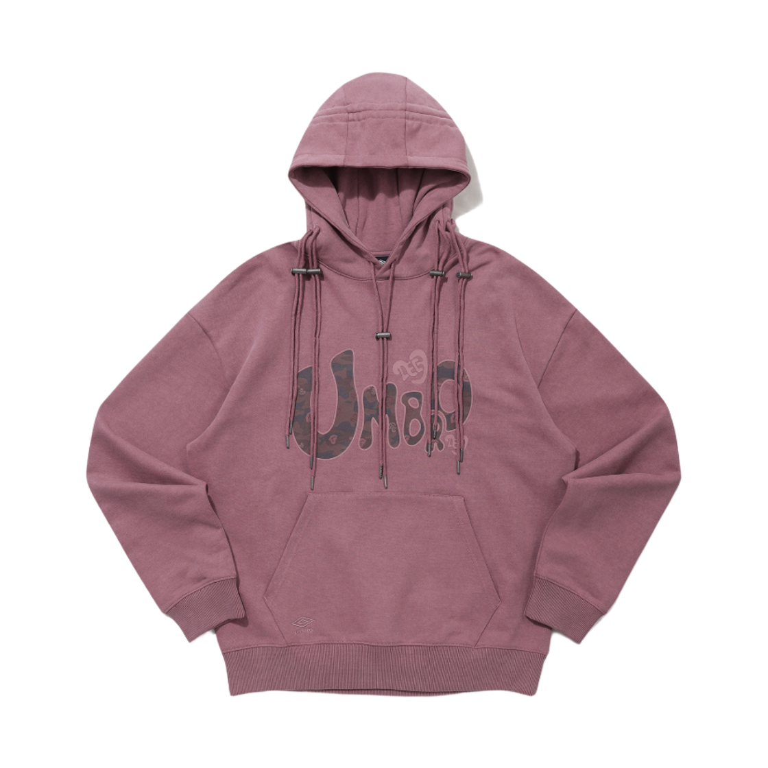 엄브로 x 엘이이와이 스트링 후드 티셔츠 문스케이프 핑크(Umbro x Leey String Hooded T-Shirt Moonscape Pink)