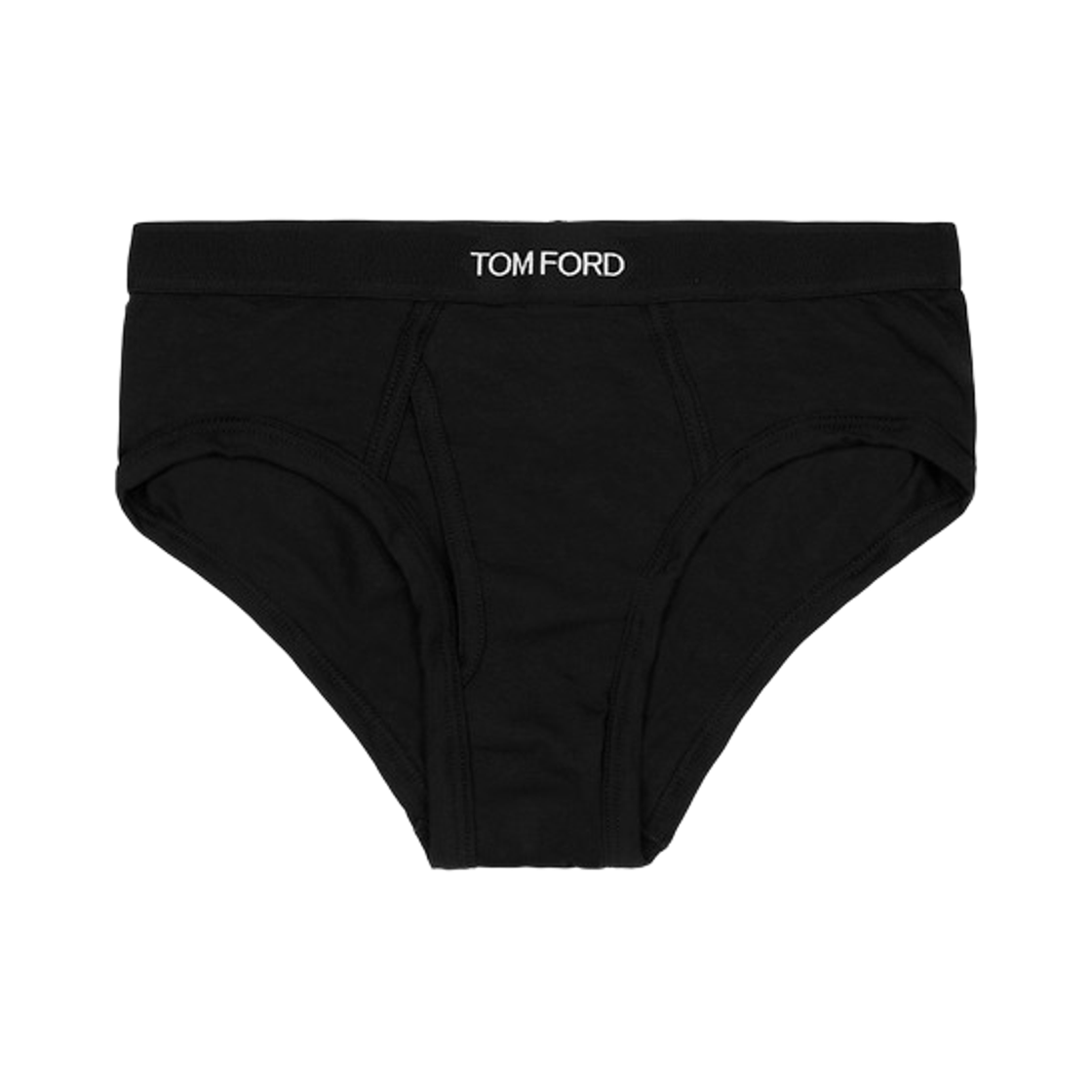 T4LC1-1410-002 Tom Ford Cotton Modal Briefs Black