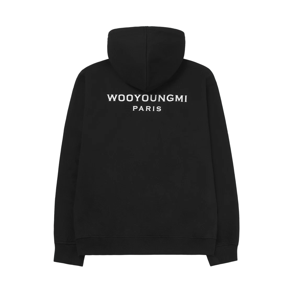 Wooyoungmi Wooyoungmi Back Logo Hoodie Zipup Black - 25FW · 46