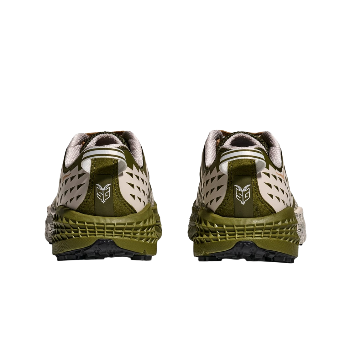 호카 스피드고트 2 모스 그린 로즈 크림(Hoka Speedgoat 2 Moss Green Rose Cream) - 3