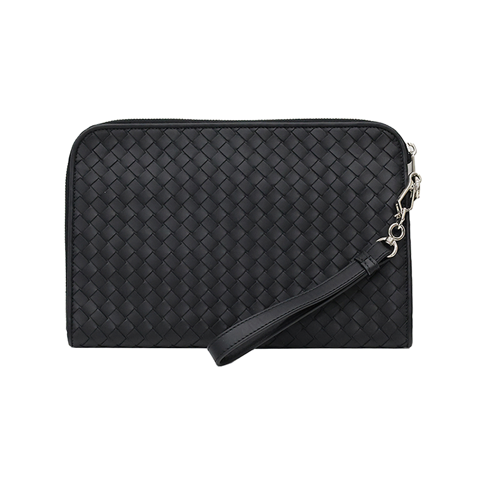 493190 V4651 8803 [15%쿠폰]Bottega Veneta Intrecciato Clutch Black