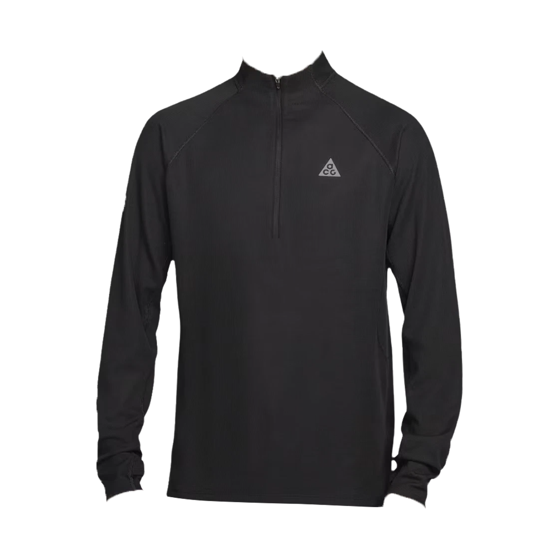 Nike Nike ACG Dri-Fit Mid Layer Quarter Zip Trail Running Top Black Summit White - Asia · XXL