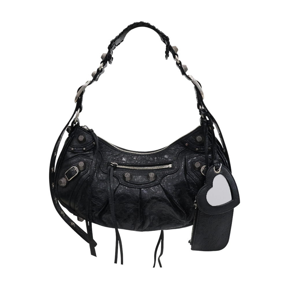 671307 1VG9Y 1000 [15%쿠폰]Balenciaga Le Cagole Small Shoulder Bag Black