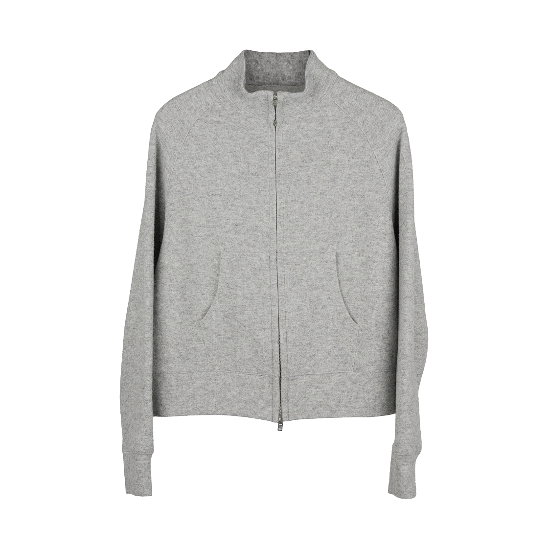 아이엘 컴피 집업 멜란지 그레이(Aieul Comfy Zip Up Melange Grey)