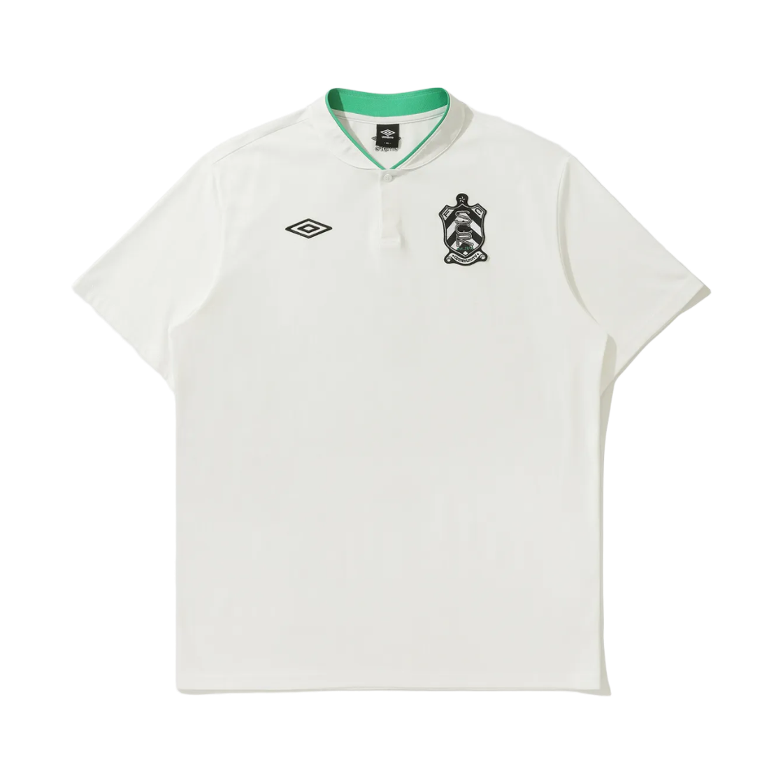 엄브로 x SCR 테일러드 숏슬리브 티셔츠 스위트 콘 화이트(Umbro x SCR Tailored Short Sleeve T-Shirt Sweet Corn White)