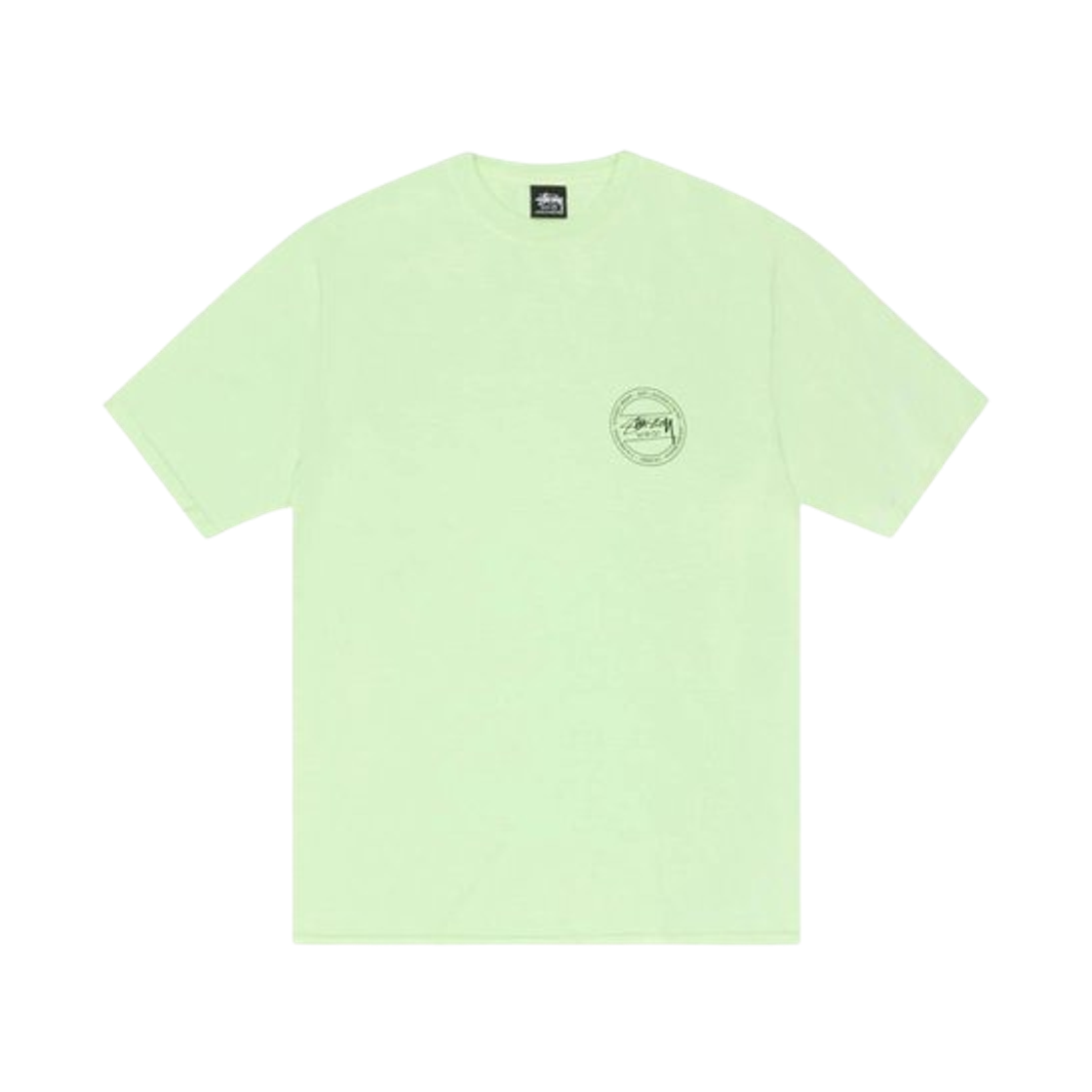 1905161 Stussy C Thru Pigment Dyed T-Shirt Pistachio