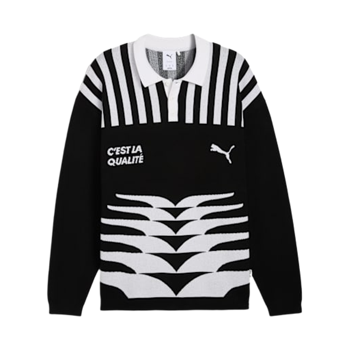 632512-01 Puma The NeverWorn VI Knit Jersey Black