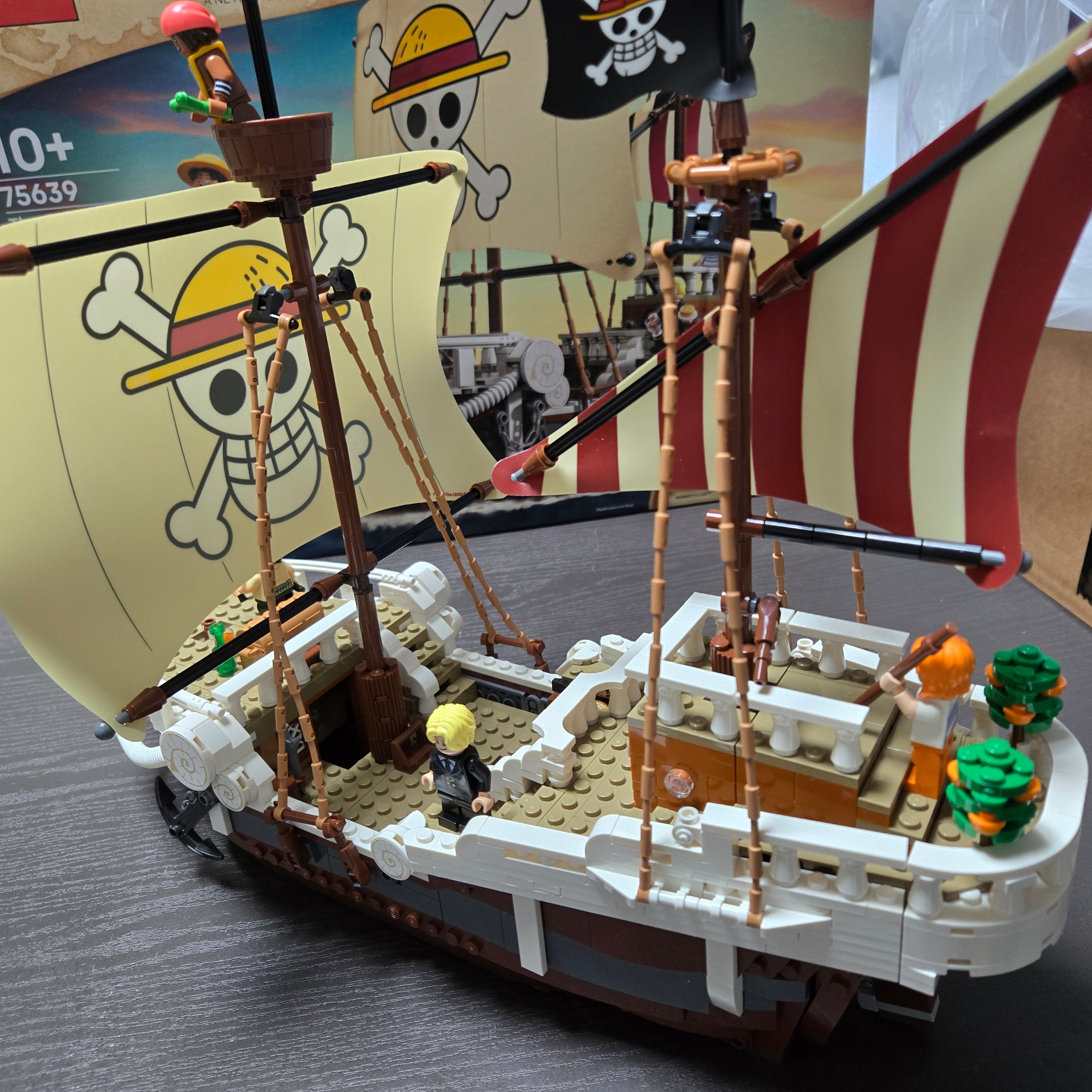 Lego One Piece The Going Merry Pirate Ship 착용 스타일 - 3