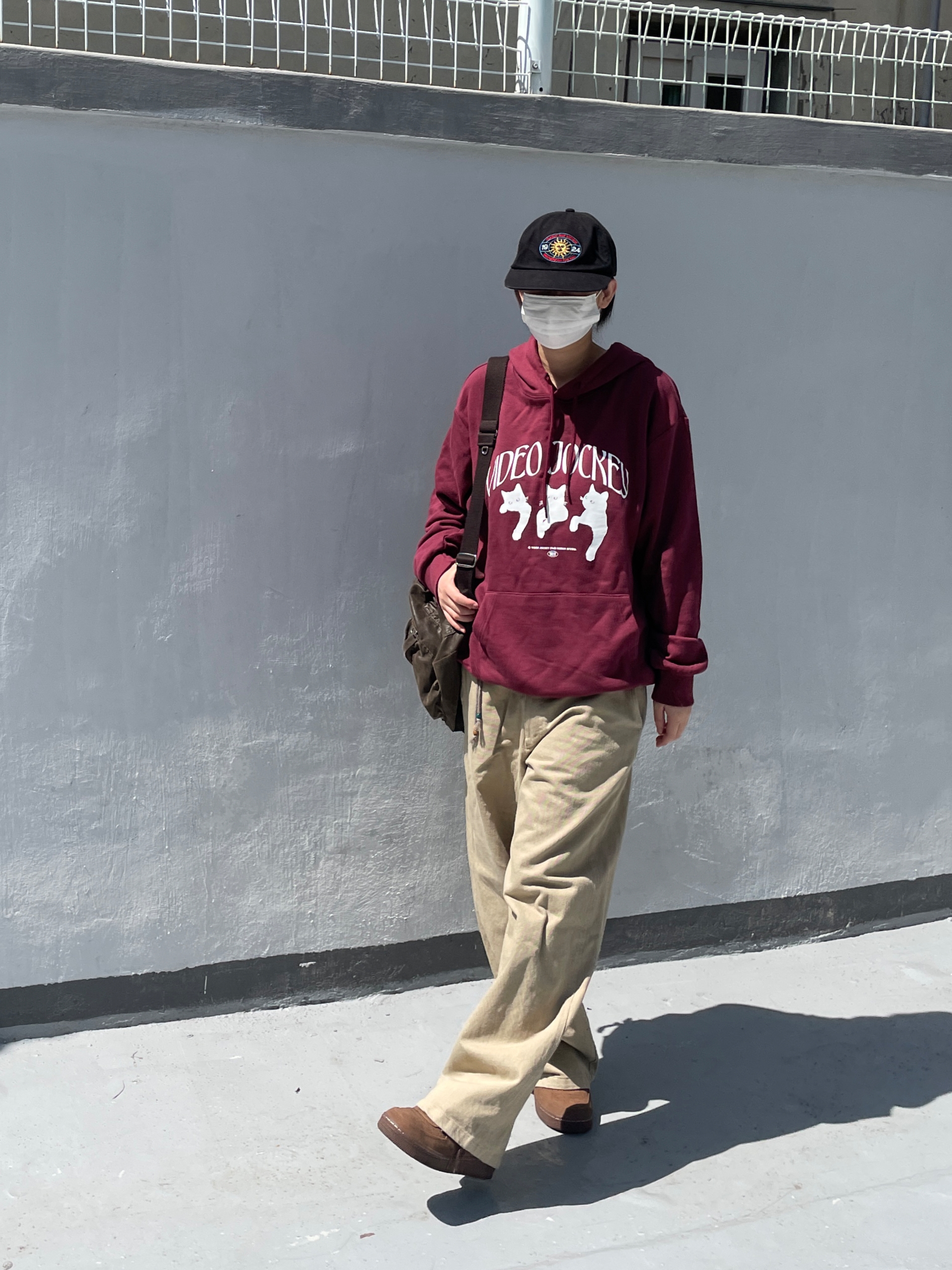(W) Nike Air Force 1 '07 Cacao Wow 착용 스타일 - 1