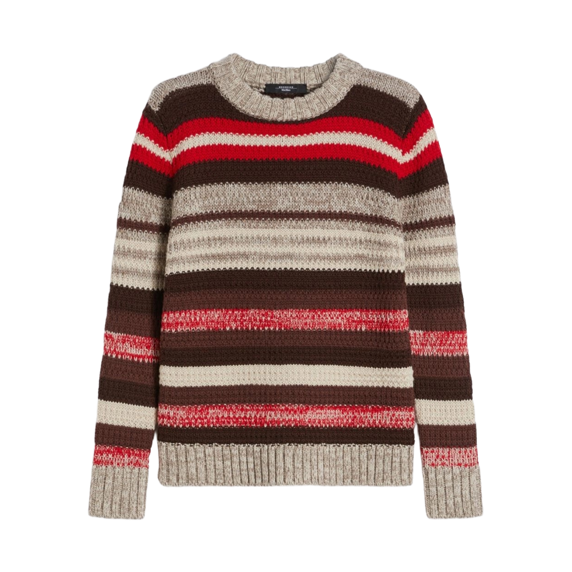 ILDE-017 (W) Weekend Max Mara Ilde Virgin Wool Sweater Red