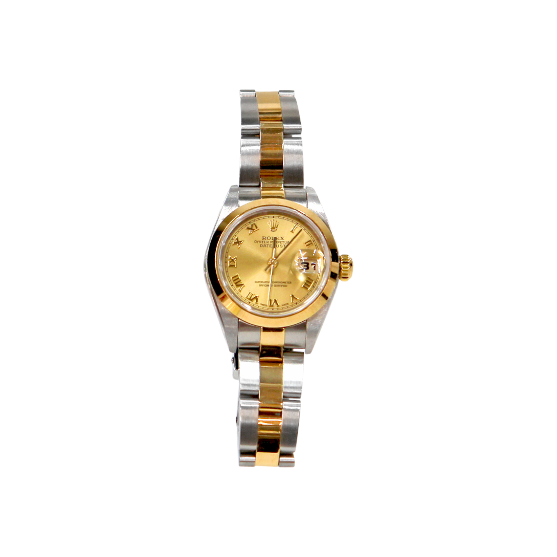 IT8SQJOOCLW3 Rolex 26mm Datejust Two-Tone Watch C-B43658