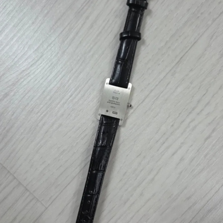 NUMBERING #1901 A13 Watch Bracelet Black/Silver 착용 스타일