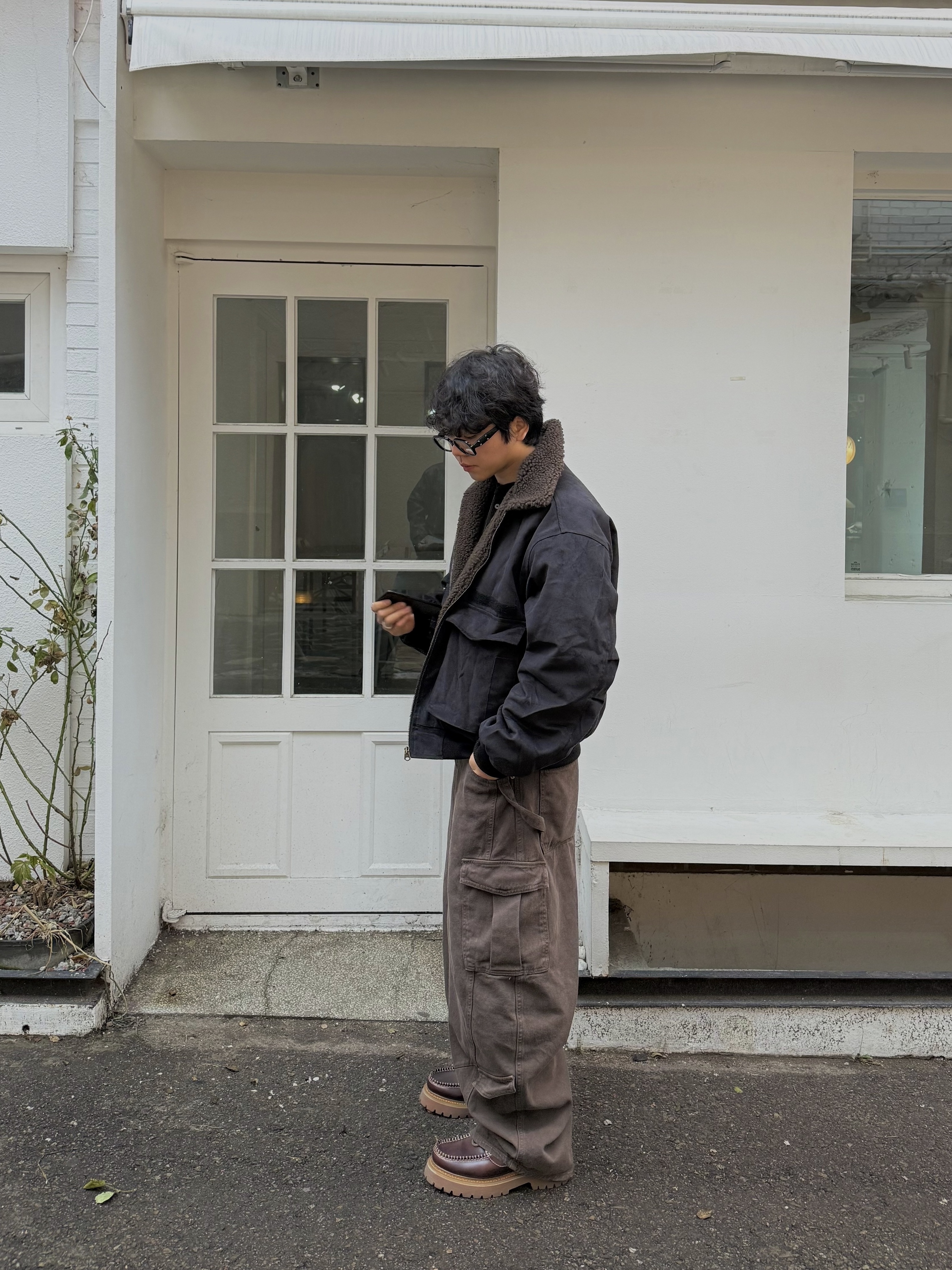 Timberland Classic 3-Eye Boat Shoes Brown - Wide, Gentle Monster x Maison Margiela MM114 Black Clear 착용 스타일 - 4