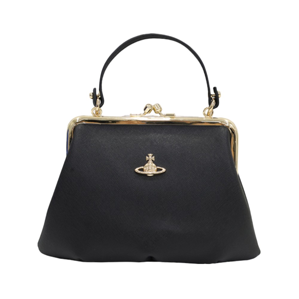 4B010007W S0021 N402 [15%쿠폰]Vivienne Westwood Saffiano Granny Crossbody Bag Black