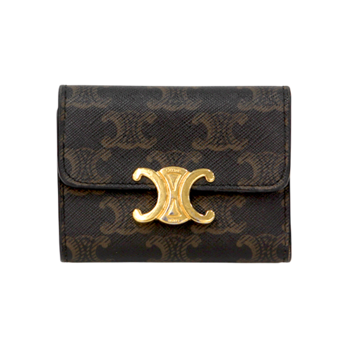IT58HC58ALPP Celine Triomphe Card Wallet C-B43992