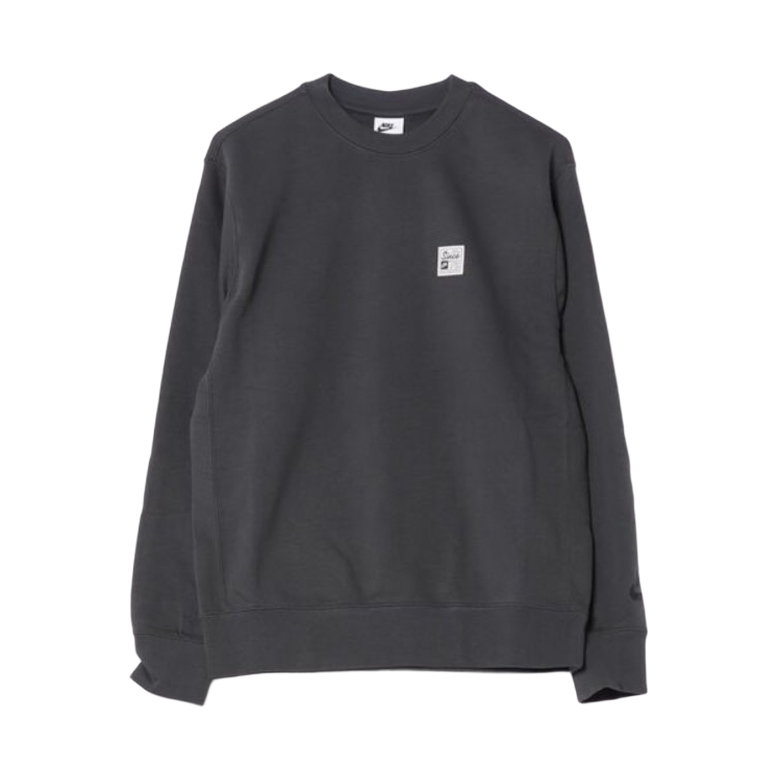 HF5535-070 Nike NSW Crewneck French Terry Sweatshirt Dark Smoke Grey (HF5535-070)