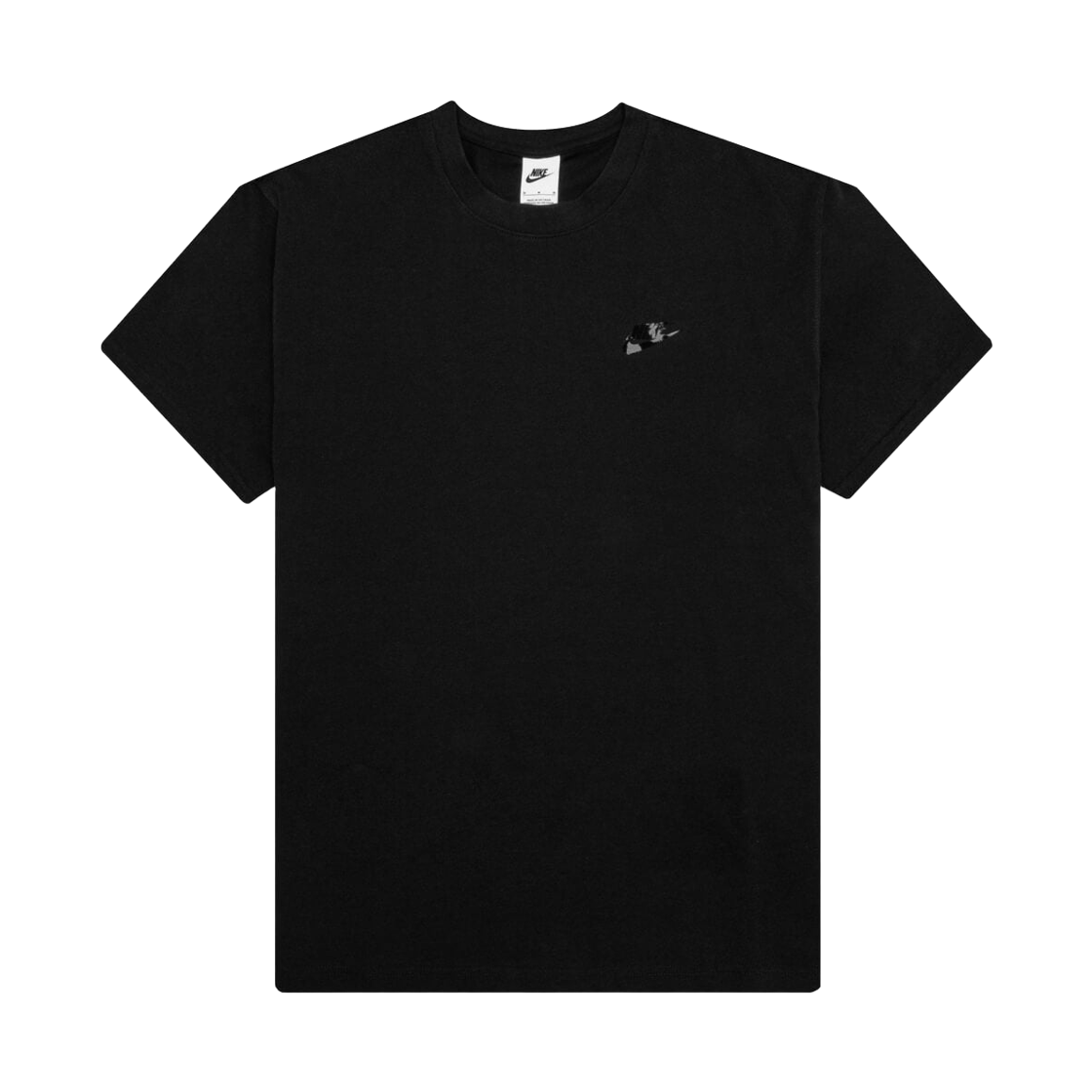 DM6586-010 Nike NSW Lightweight Knit Short Sleeve Top Black - Asia