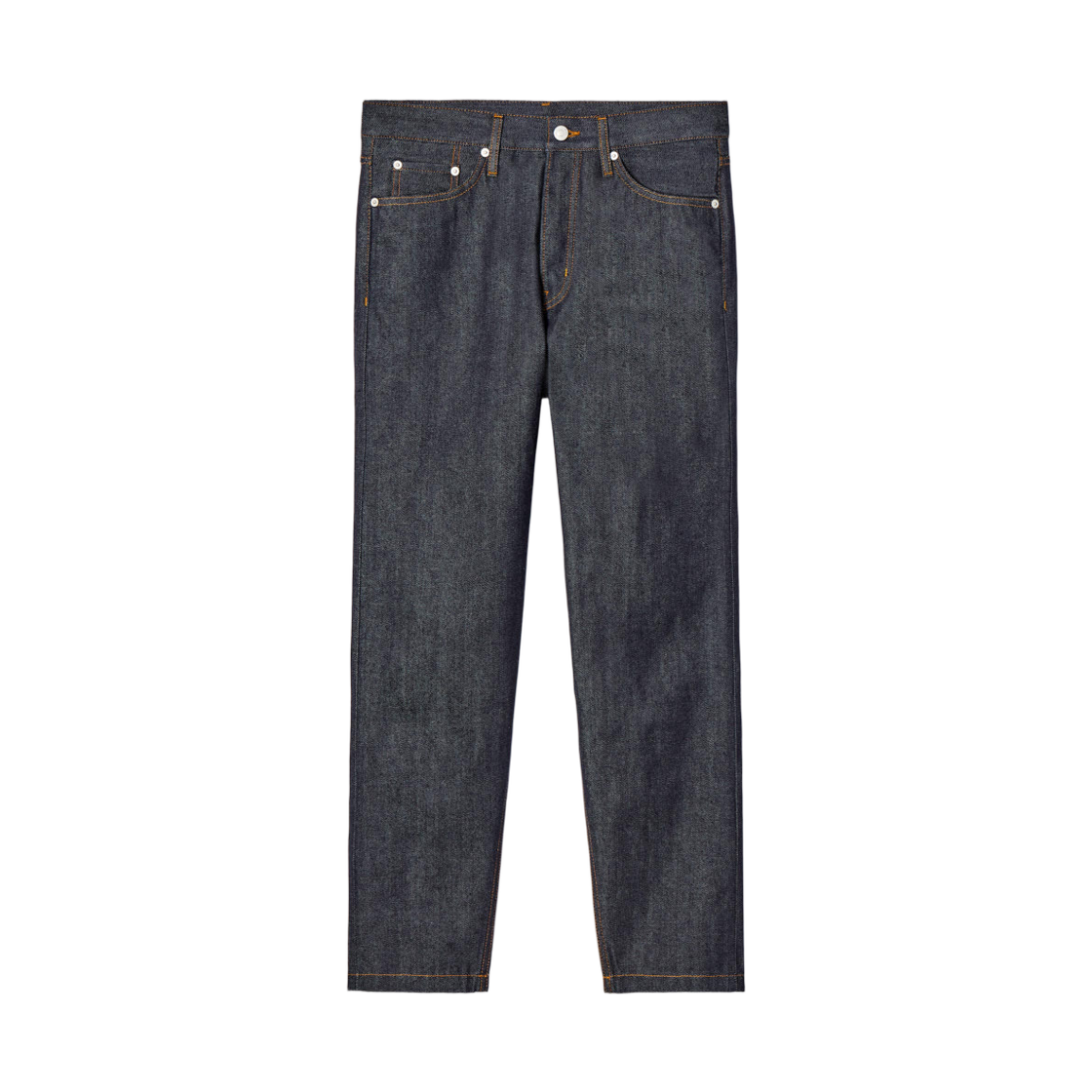 1252002001 COS Margin Raw Selvedge Tapered Jeans Indigo