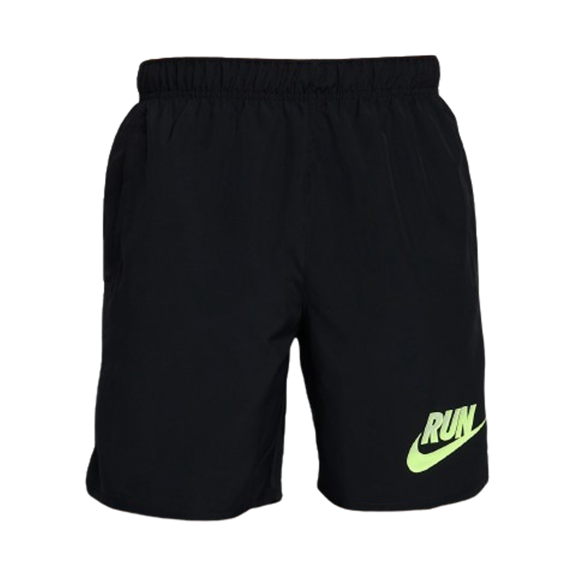 HJ3567-010 Nike Challenger Run Energy Dri-Fit 7 Inch Unlined Running Shorts Black Barely Volt - Asia