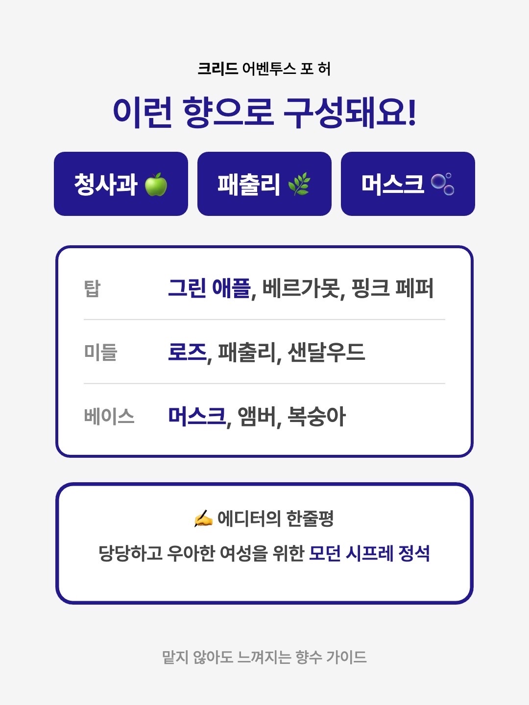 Creed Aventus For Her Eau De Parfum 75ml, Creed Aventus For Her Eau De Parfum 30ml 착용 스타일 - 3