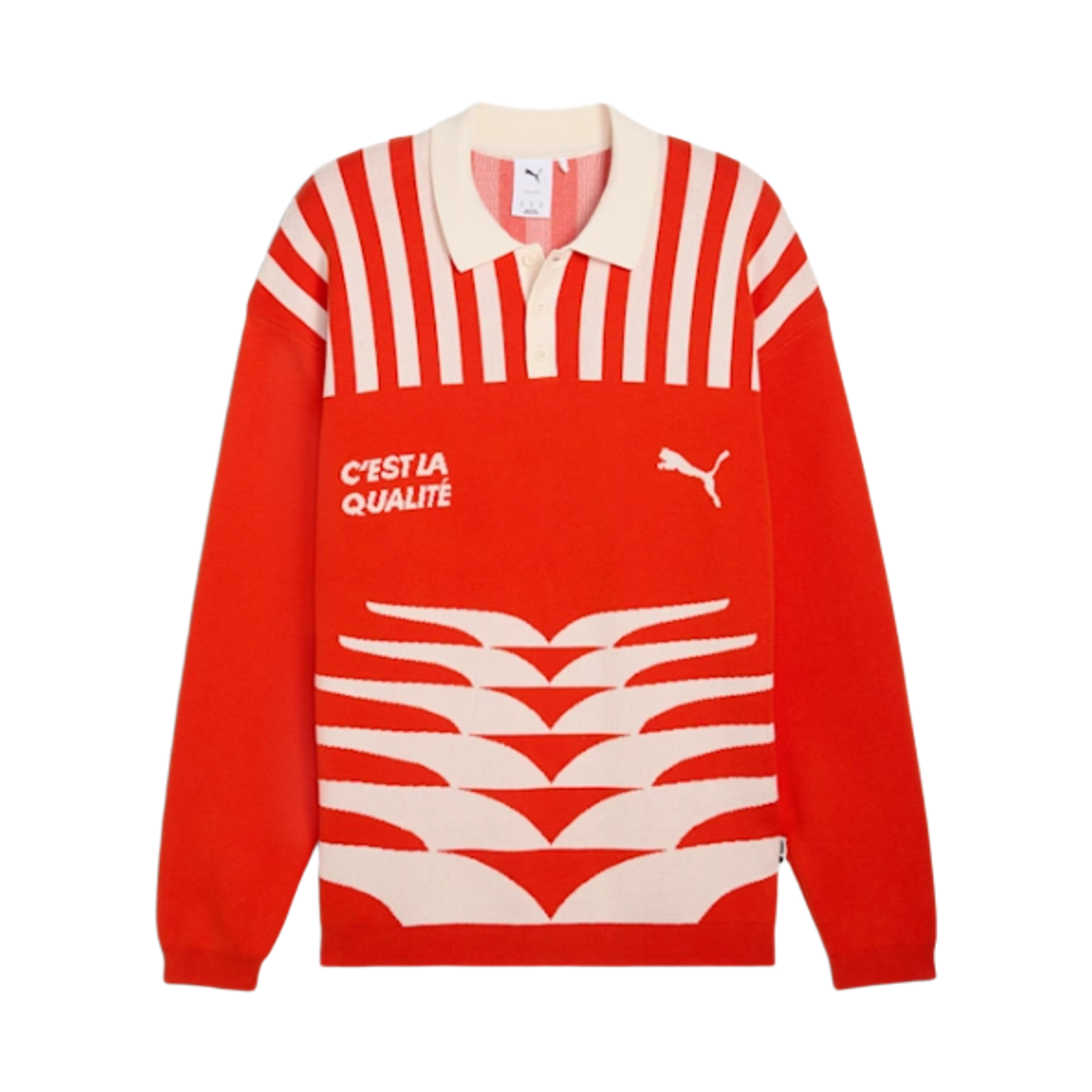 632512-22 Puma The NeverWorn VI Knit Jersey Fierce Red