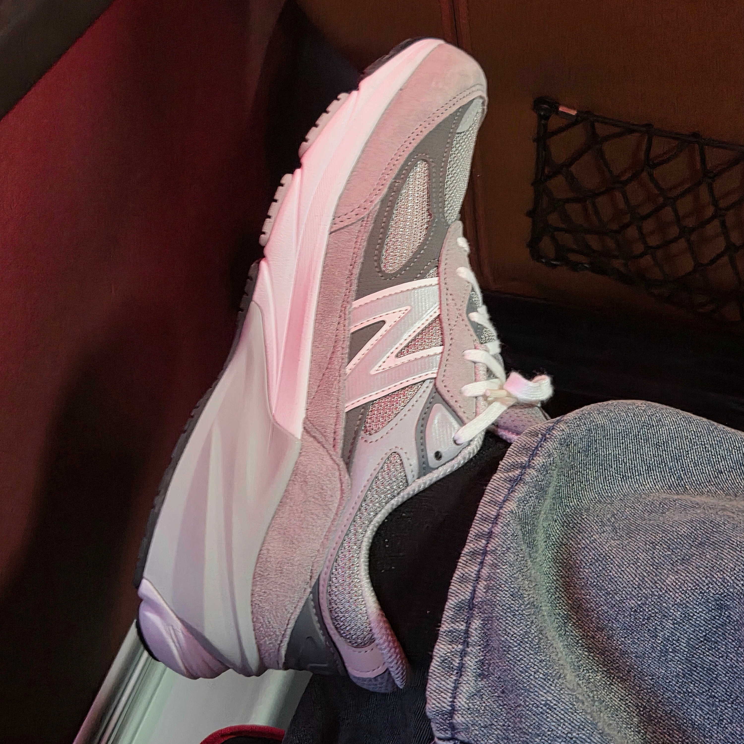 New Balance 990v6 Made in USA Grey - D Standard 착용 스타일