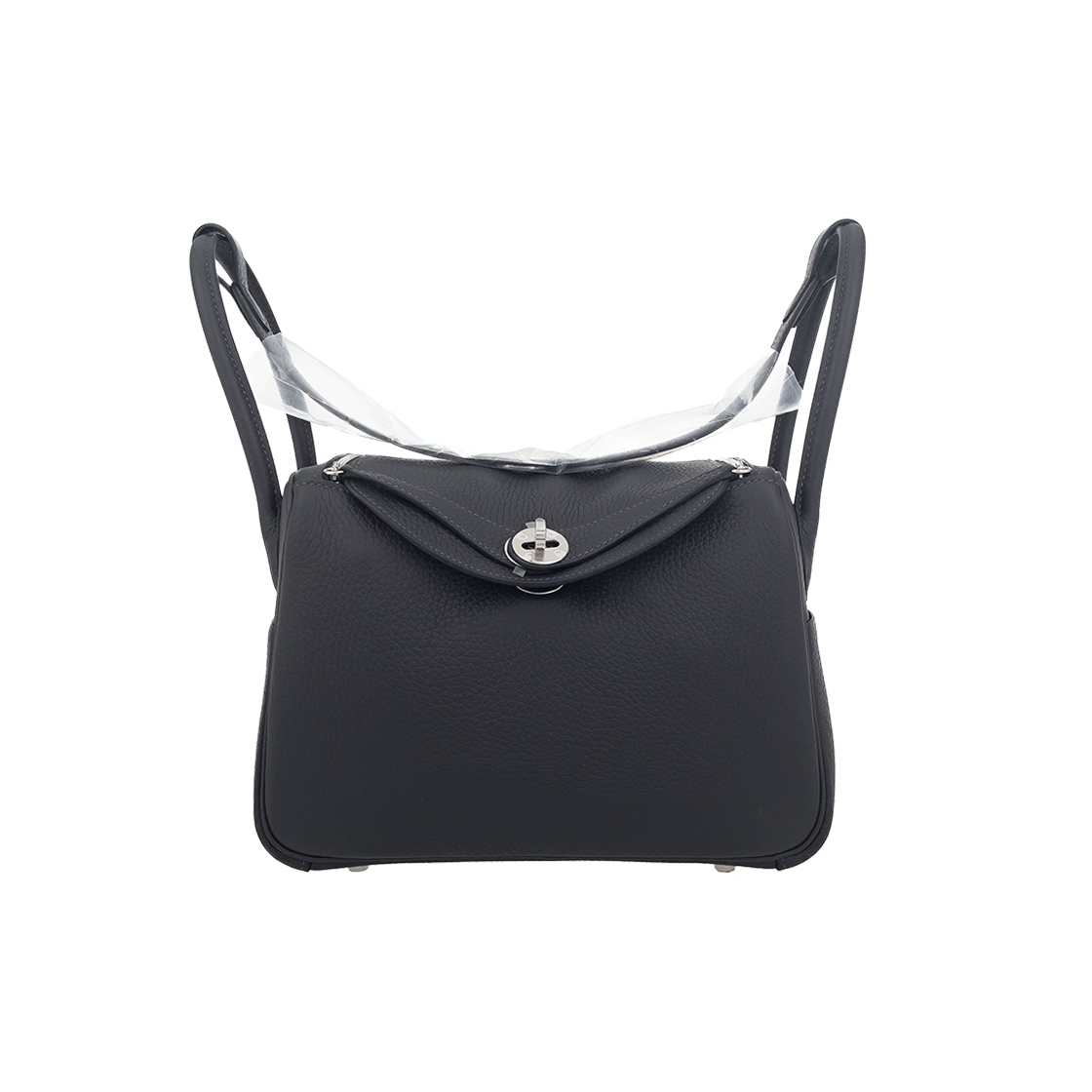 ITKKUAVQC9F4 Hermes Lindy 26 Bag with Silver Hardware and K Engraving (5HB0655)