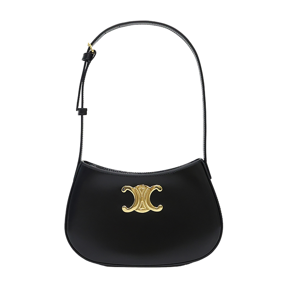 115703BF4 38NO [15%쿠폰]Celine Tilly Triomphe Shoulder Bag Black