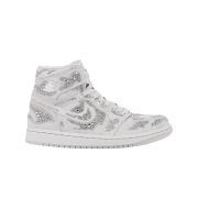 (W) Jordan 1 x Swarovski Retro High OG Vast Grey Photon Dust