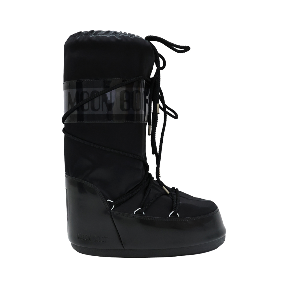 80D1401680 N001 [15%쿠폰]Moon Boot Icon Glance Mid Boots Black
