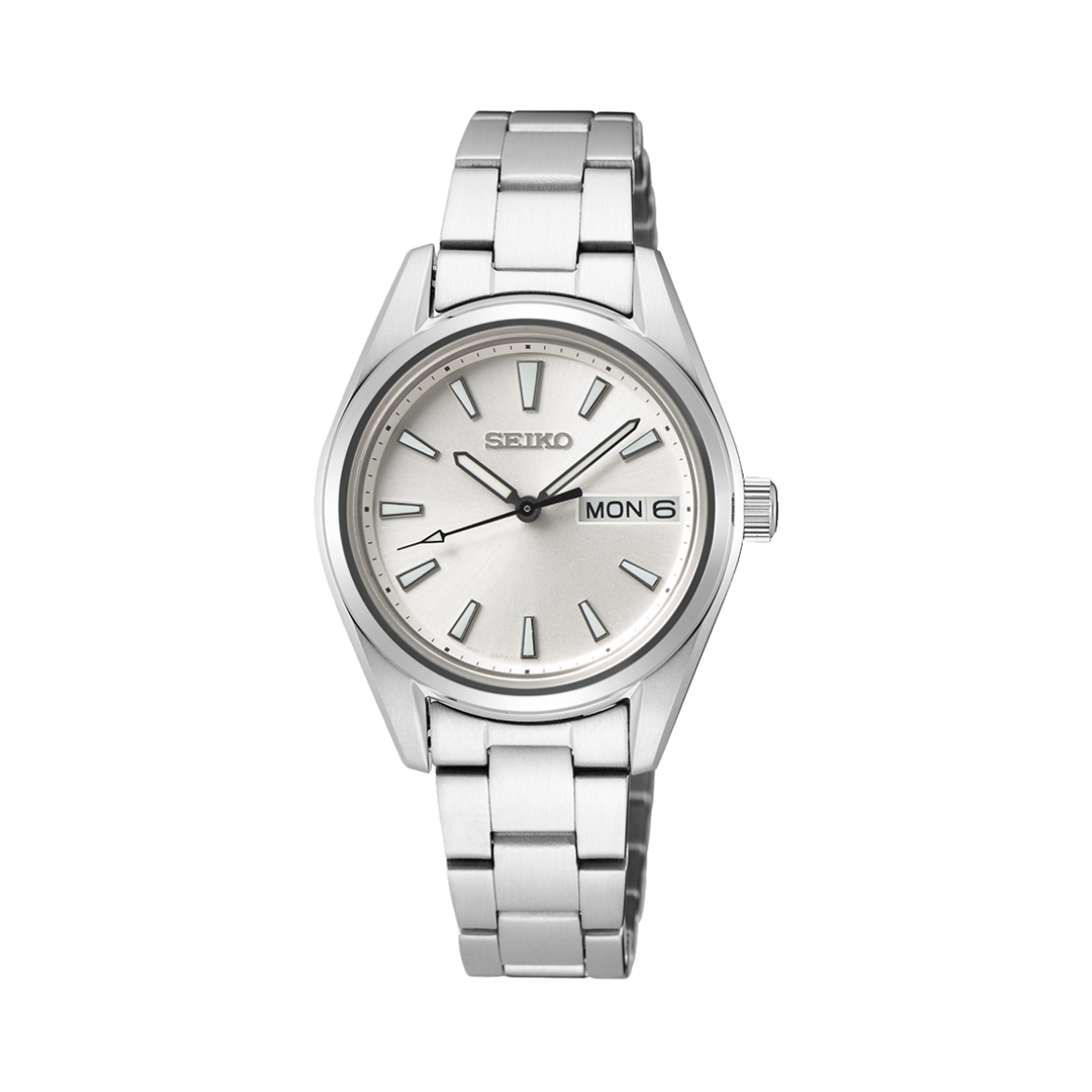 (W) 세이코 SUR349 29.8mm 스테인리스 스틸 실버((W) Seiko SUR349 29.8mm Stainless Steel Silver) - 1