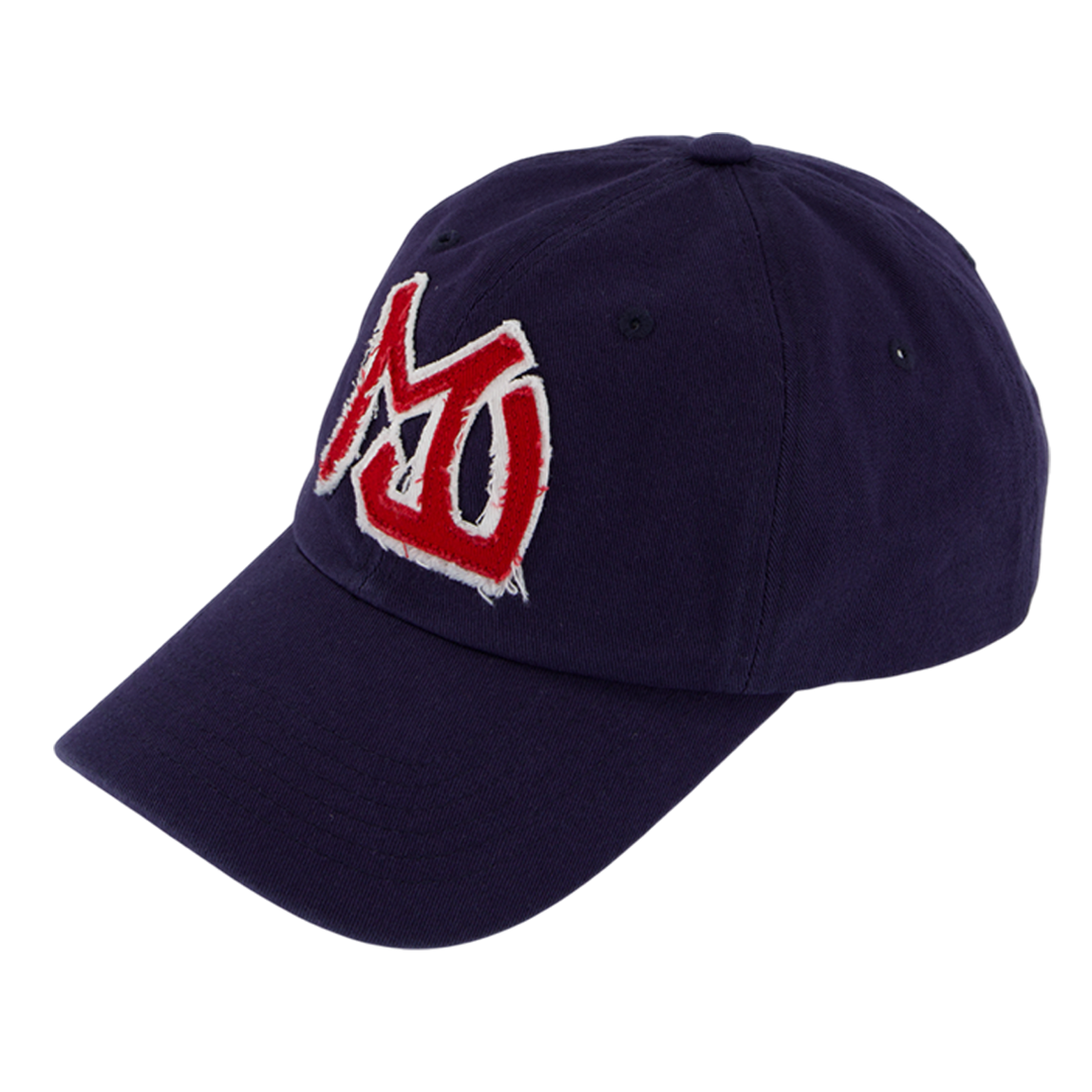 언더마이카 무.146 아플리케 로고 베이스볼 캡 네이비(Undermycar Mu.146 Applique Logo Baseball Cap Navy)
