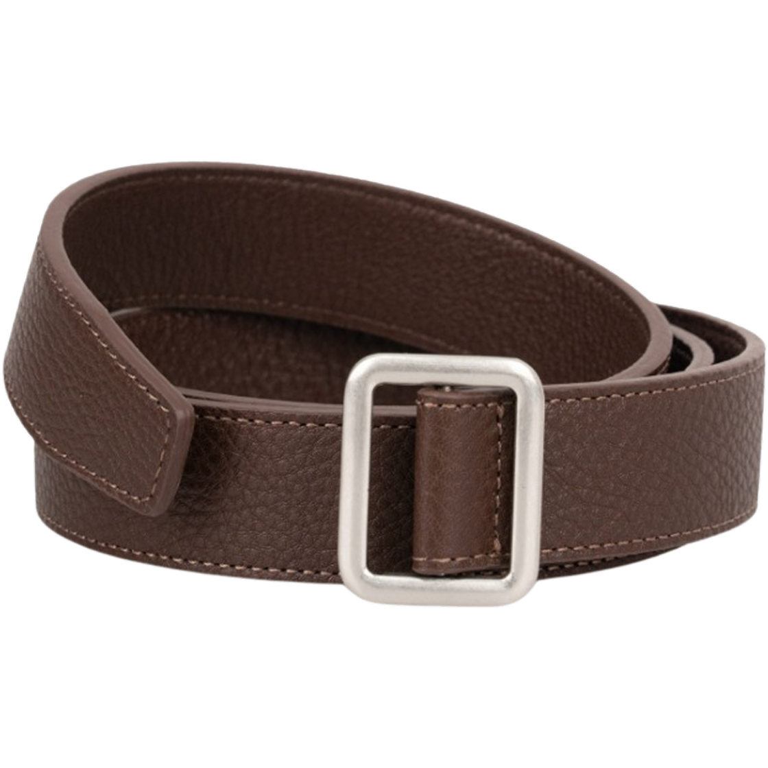 아이엘 슬라이더 벨트 브라운 실버(Aieul Slider Belt Brown Silver)
