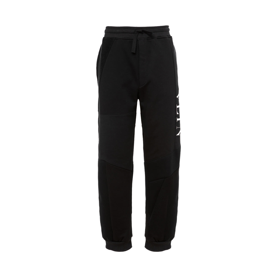 MD03A7CW0NI Valentino VLTN Logo Print Jogger Pants Black