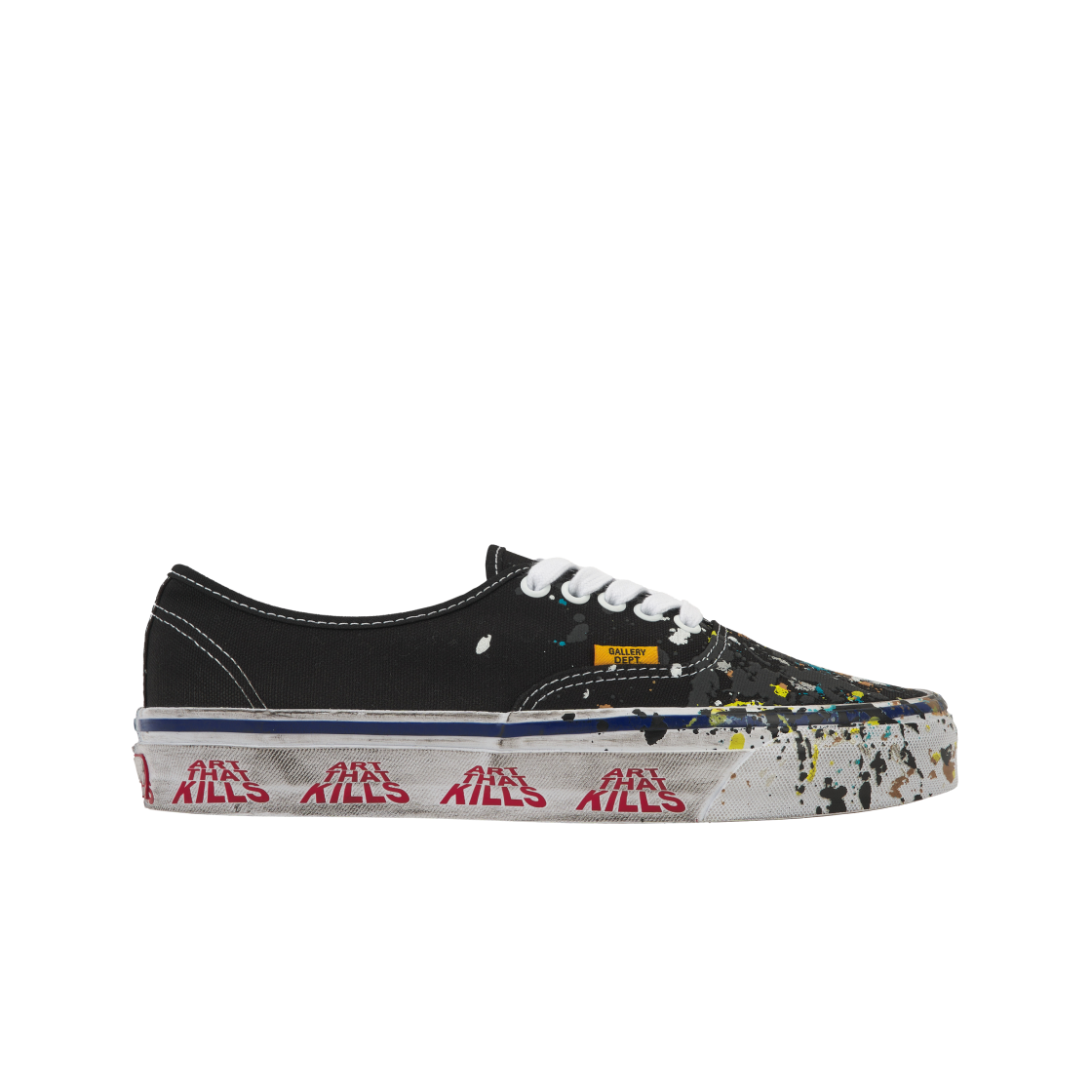 반스 x 갤러리 디파트먼트 OTW 어센틱 44 블랙(Vans x Gallery Dept. OTW Authentic 44 Black)