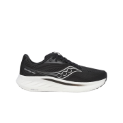 Saucony Ride 18 Wide Black White