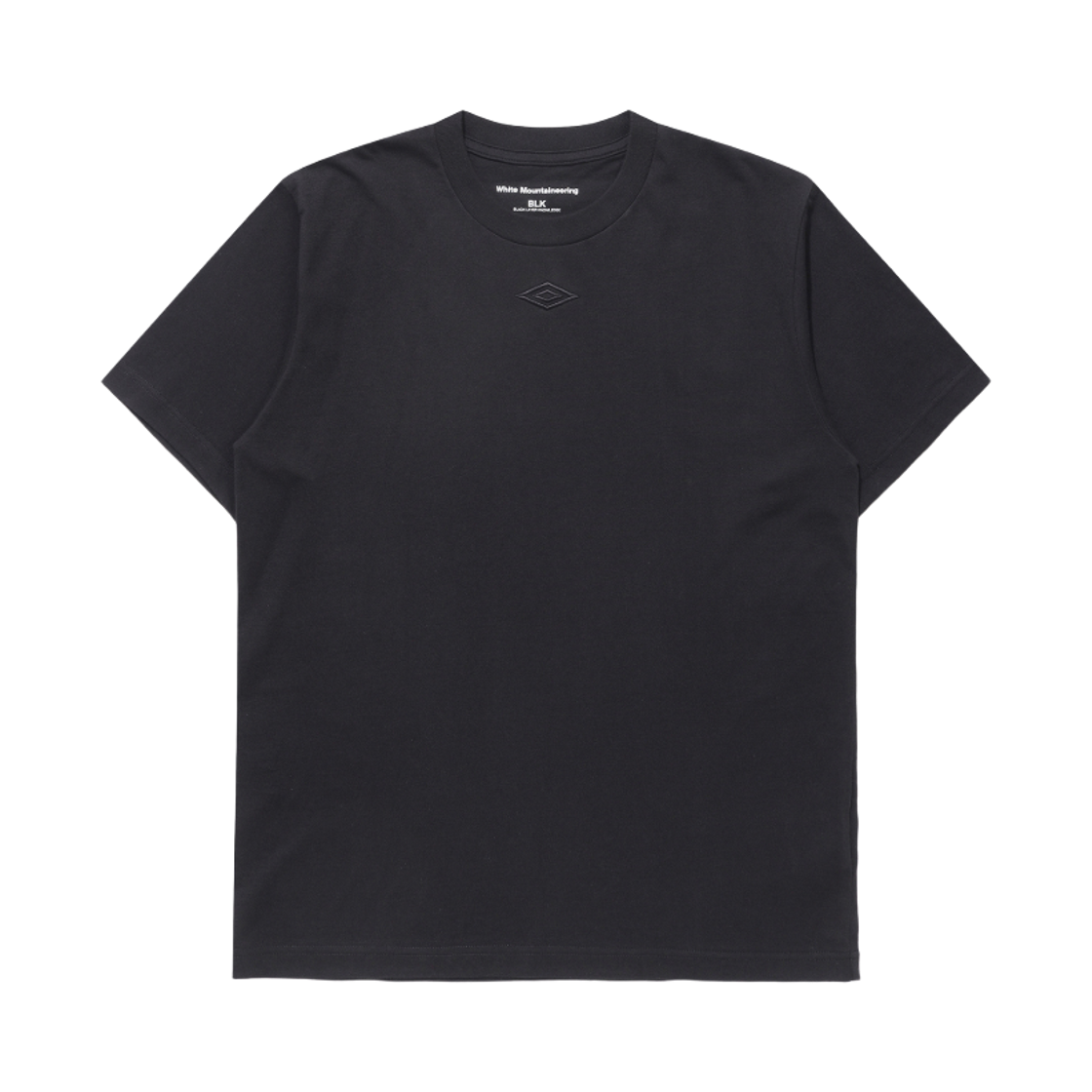 엄브로 x 화이트 마운티니어링 숏슬리브 티셔츠 블랙(Umbro x White Mountaineering Short Sleeve T-Shirt Black)