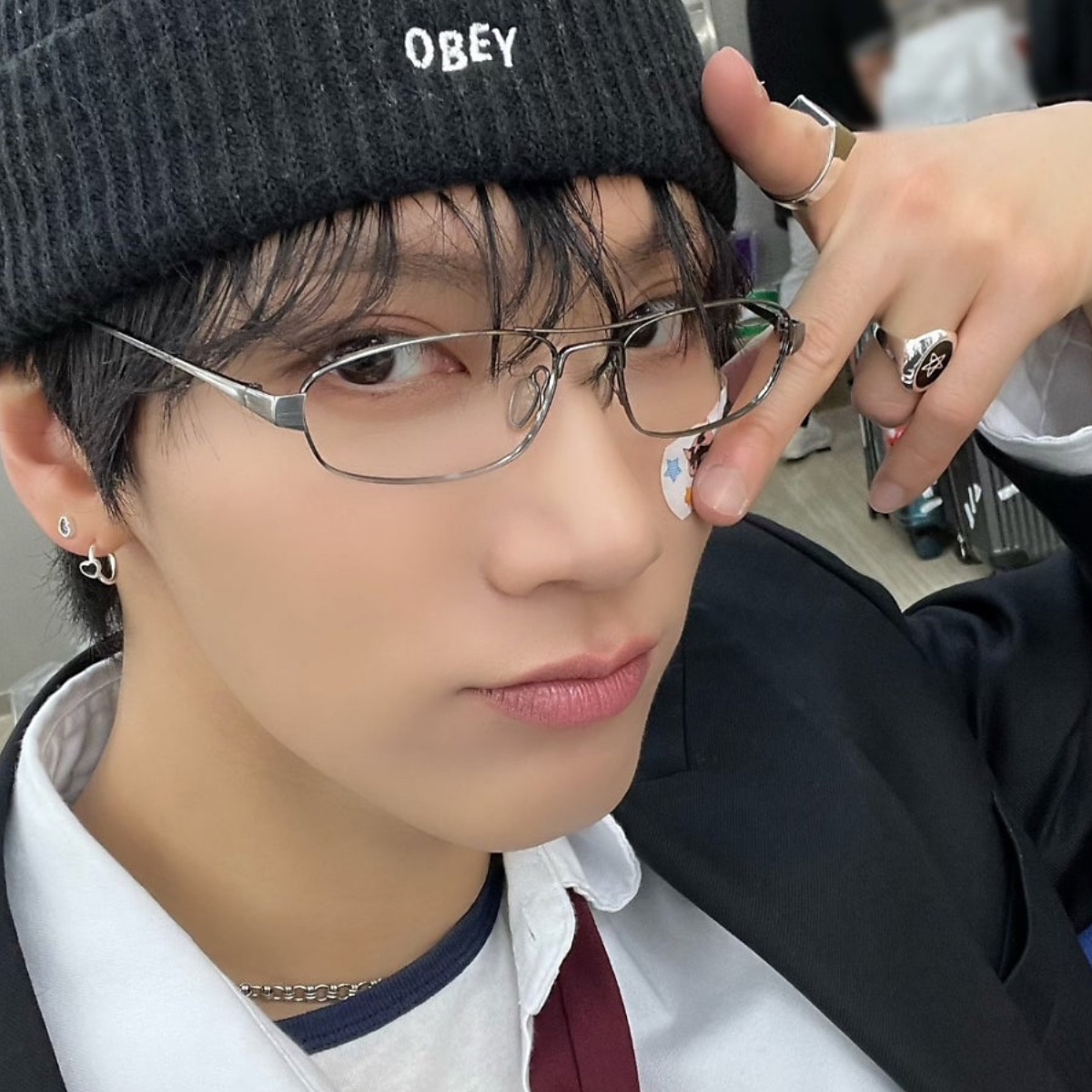 Nonenon Star Oval Ring 착용 스타일